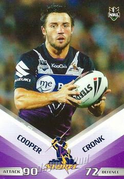 2010 Daily Telegraph NRL #74 Cooper Cronk Front